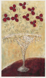 Red Petaled Bouquet by Viola Lee