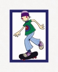 Scater Guy by Julie Fletcher