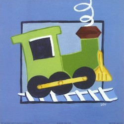 Kiddie Train by Lynne Metcalf
