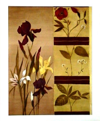 Windowpane Floral II by Verger