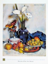 Arum Lillies & Fruit by Stanton Macdonald