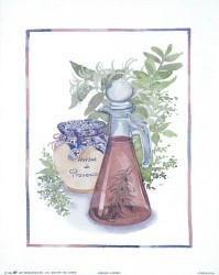 Vinegar & Herbs I by Lucy Davies