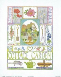 Cottage Garden by Julia Rowntree