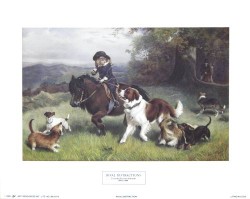 Rival Distractions by Charles Burton Barber