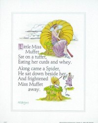 Little Miss Muffet by M Hodges