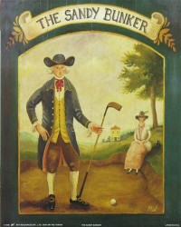 The Sandy Bunker by Mid Gordon