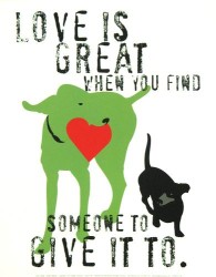 Love is Great by Ginger Oliphant