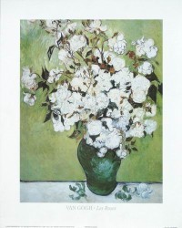 Les Roses by Vincent Van Gogh