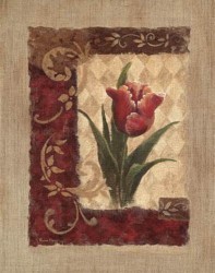 Burlap Tulip by Vivian Flasch