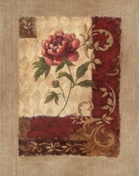 Burlap Rose by Vivian Flasch