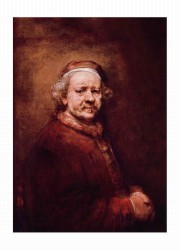 Self Portrait at Old Age by Rembrandt van Rijn