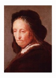 Portrait of an old Woman by Rembrandt van Rijn