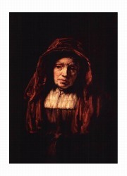 Portrait of an Old Woman by Rembrandt van Rijn