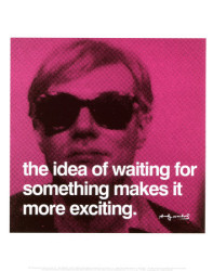 The Idea of Waiting by Andy Warhol