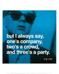 But I Always Say by Andy Warhol