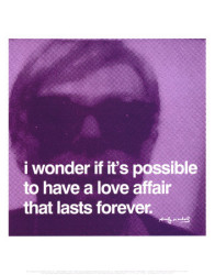 I wonder If It's by Andy Warhol