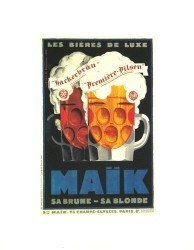 Maik - Bieres de Luxe by Leonetto Cappiello