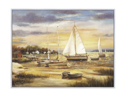 Sailboats at the Shore