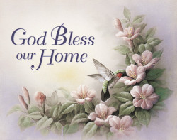 God Bless Our Home by T C Chiu