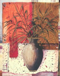 Potted Palm I by E Stanley