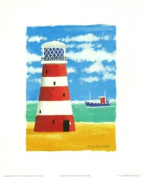 Seaside Lighthouse by Martin Wiscombe
