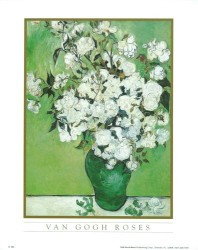 Roses by Vincent Van Gogh