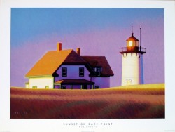 Sunset On Race Point by Rob Brooks