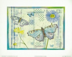 Butterflies in Bloom II by Lucy Davies