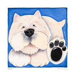 Westie by Kate Mawdsley