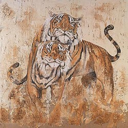 Les Tigers II by Carole Ivoy