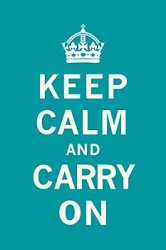Keep Calm & Carry On by Vintage Collection
