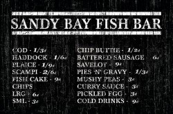 Sandy Fish bar by Vintage Collection