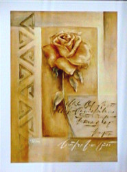 Rose Letter I by Svetlana