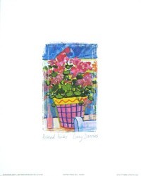 Potted Pinks by Lucy Davies
