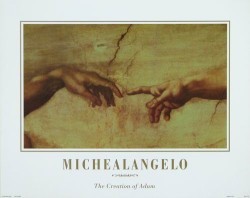 The Creation of Adam by Michealangelo