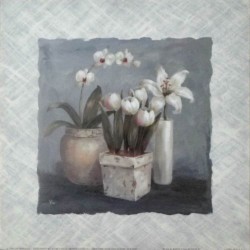 Blue & White I by Viv Bowles