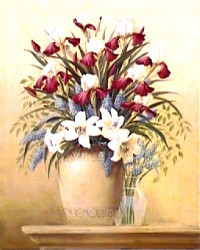 Classic Petals II by Gloria Eriksen