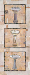 Vintage Sinks Panel II by Katherine and Elizabeth Pope
