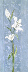 Soft Blue Lily by Liz & Kath Pope