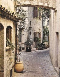 Tuscan Alleyway I