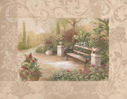 Garden Bench II by Vivian Flasch