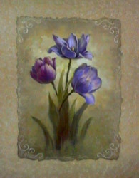 Tulip Scroll by Vivian Flasch
