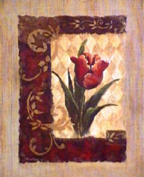 Burlap Tulip by Vivian Flasch