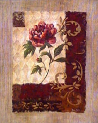 Burlap Rose by Vivian Flasch