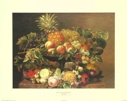 Fruit in a Bowl by Johan l Jensen