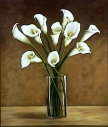 Callas Dan un Vase by Virginia Huntingwood