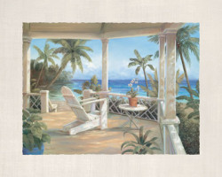 Tropical Porch I by Vivian Flasch