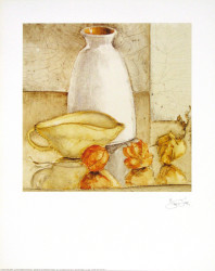 Ochre & Yellow IV by Ina Van Toor