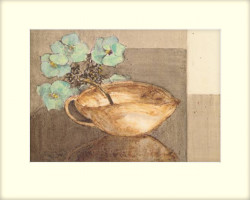 Hydrangea in Blue by Ina Van Toor