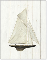 Sailboat I by David Carter Brown